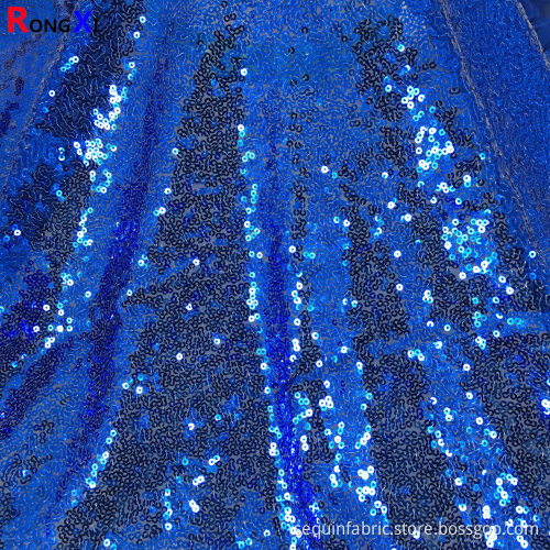 3MM Great Price Navy Sequin Fabric
